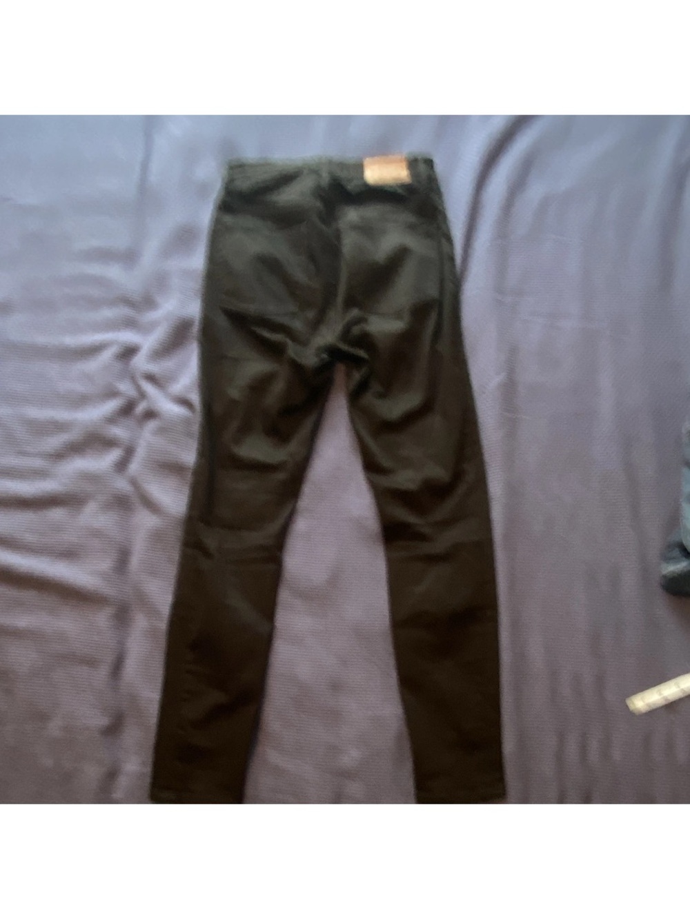 Madewell Womens Curvy Highrise  Black Jeans - Skinny Fit. Size 26